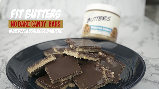 Image of FIt Butters Gluten Free No Bake Candy Bars