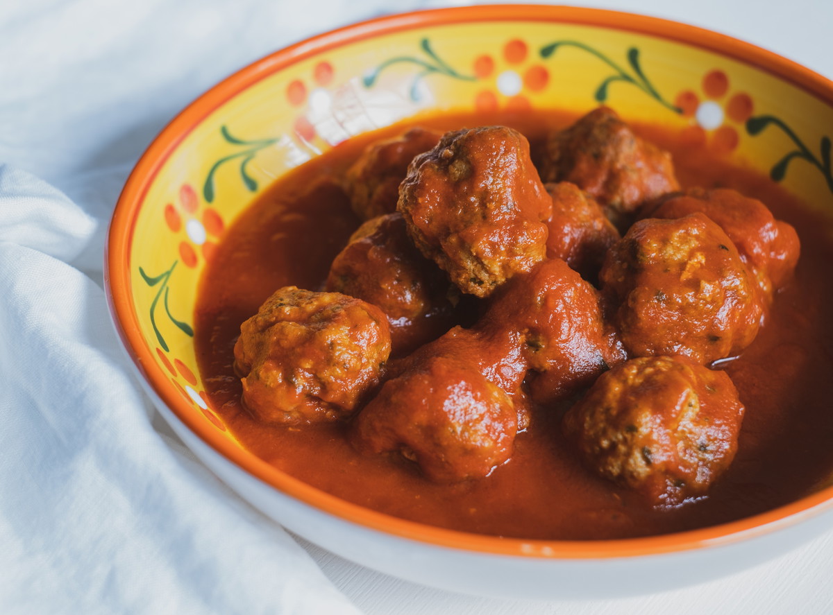 Polpette al sugo - Hackbällchen in Tomatensoße