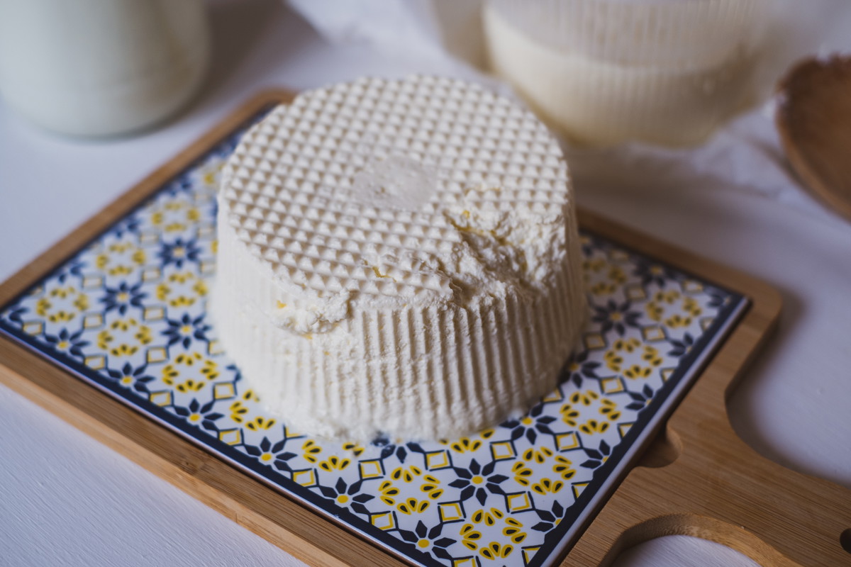 Ricotta fatta in casa - Ricotta selbst gemacht