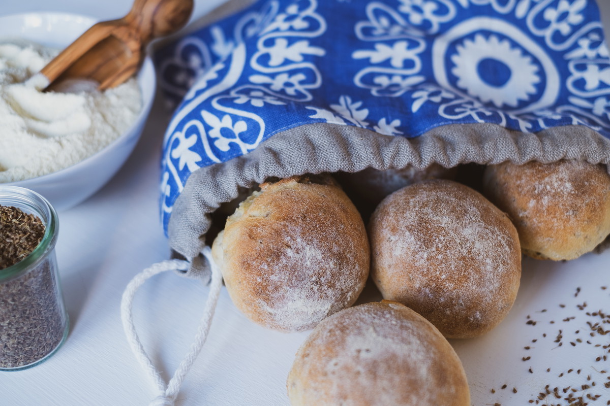 Muffuletta con anice - Brötchen mit Anis