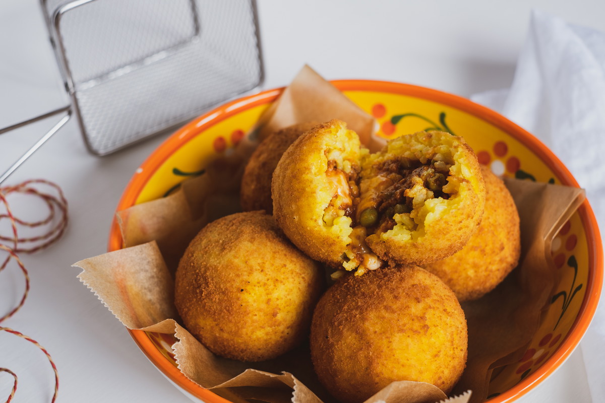 Arancini al ragù - Arancini mit Ragù
