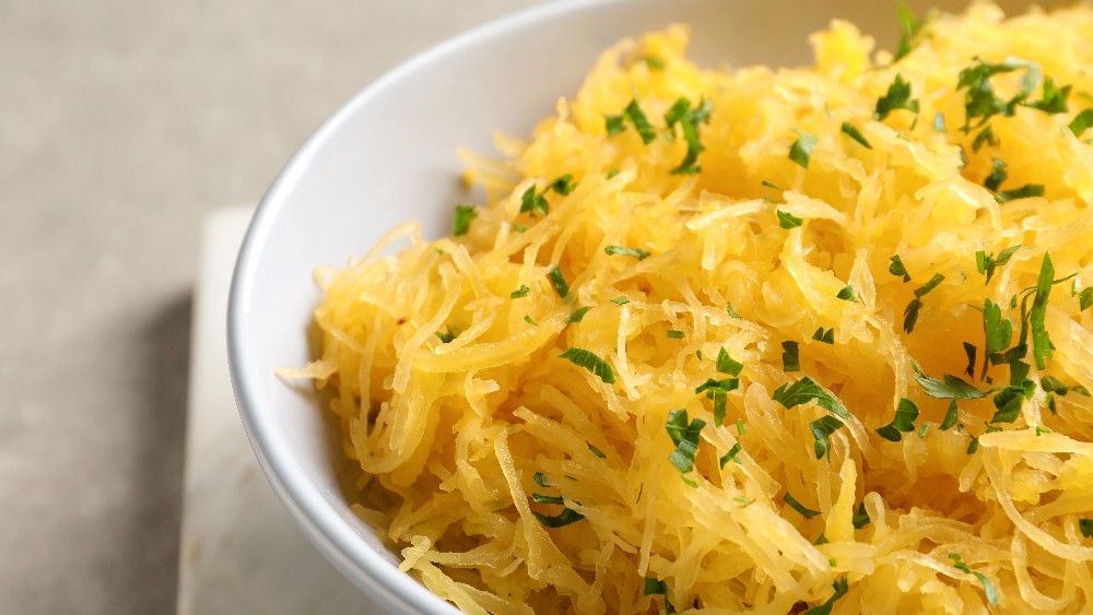 Image of Herb and Olive Oil Roasted Spaghetti Squash