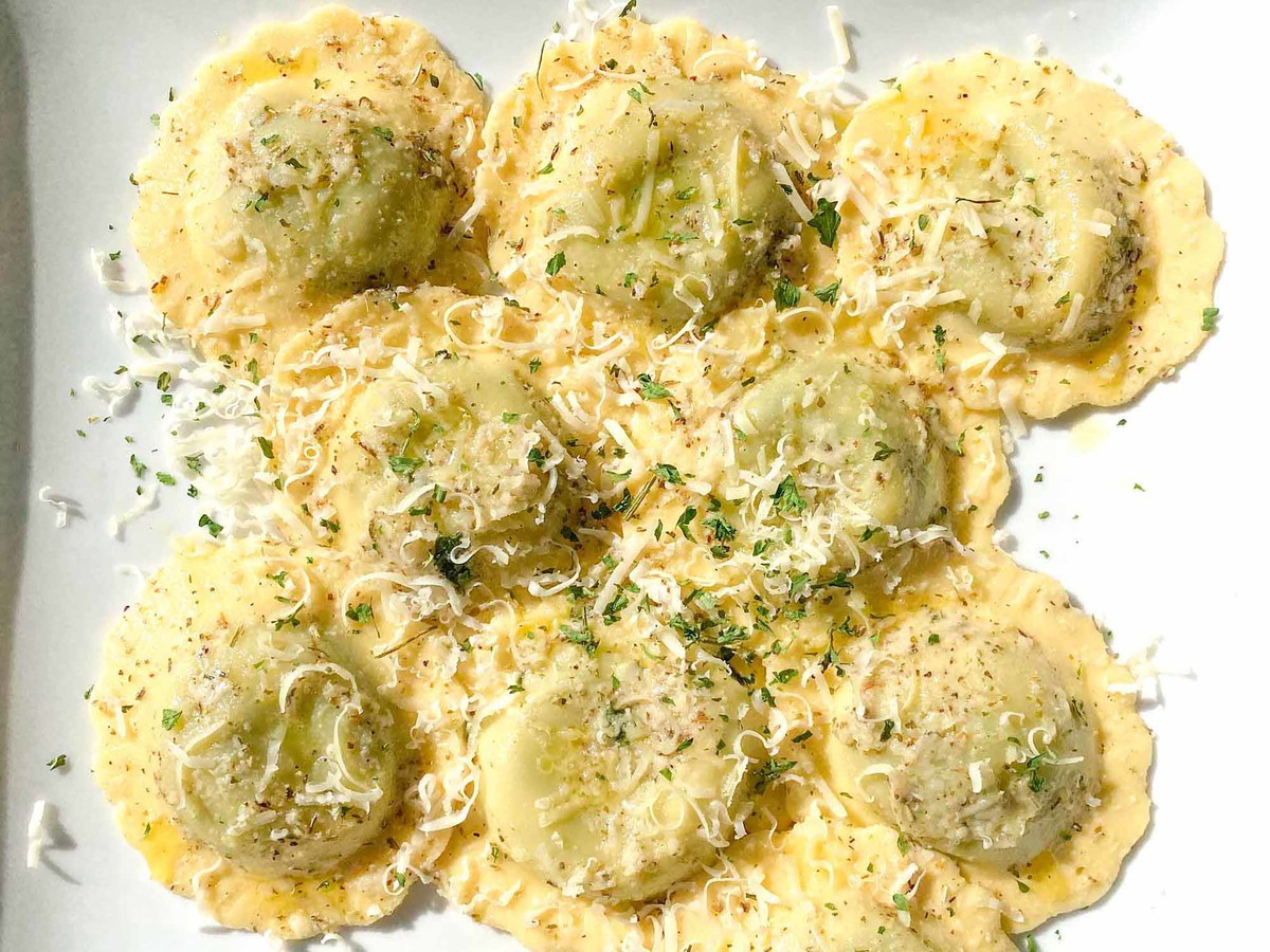 5-minute Truffle Ravioli
