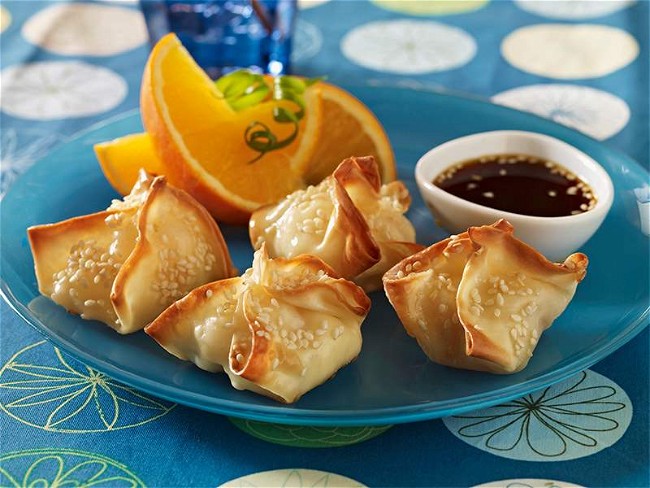 Image of Crab Rangoons with Orange Sauce Recipe