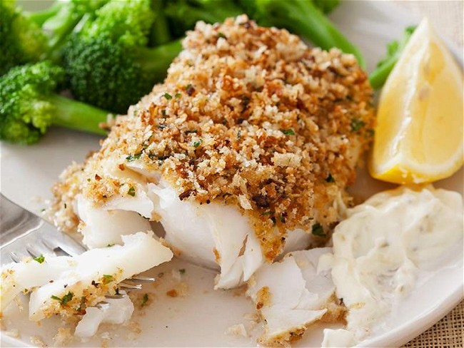 Image of Crispy Baked Cod Recipe