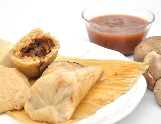 Image of Mushroom Medley Tamale Filling