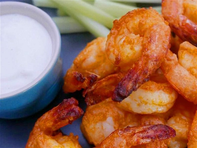 Image of Crispy Buffalo Shrimp Recipe