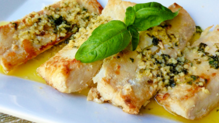 Image of Seared Mahi Mahi with Lemon Basil Butter
