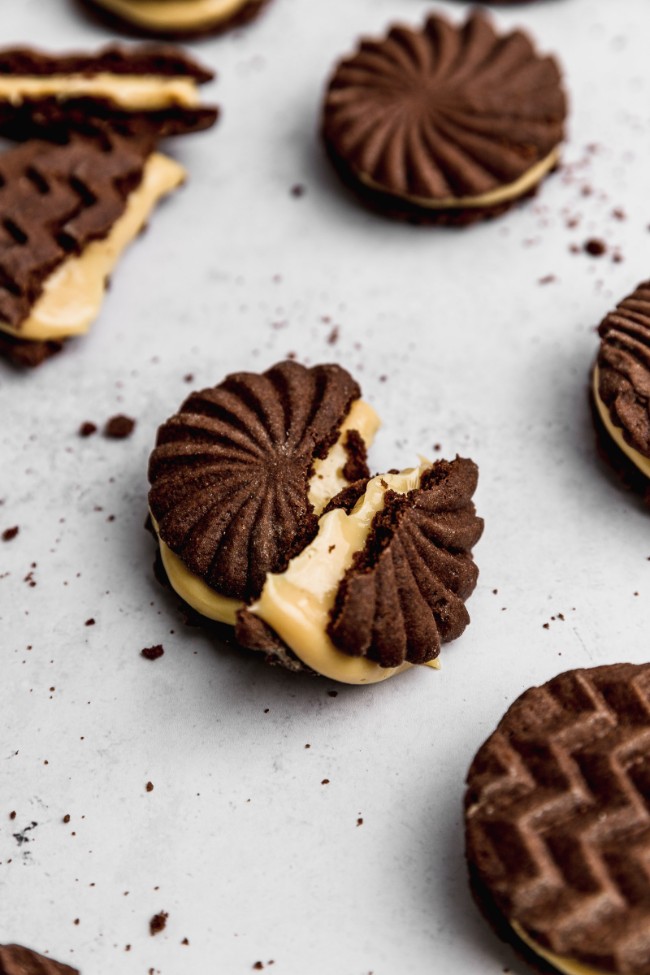 Image of Alfajores de chocolate y manjar blanco