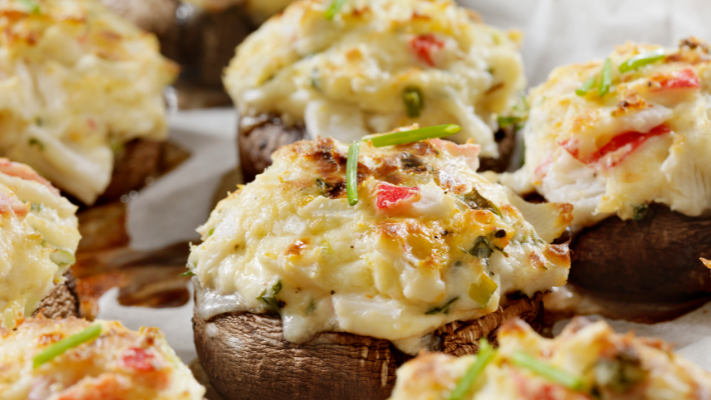 Image of Sausage Stuffed Mushrooms - a LBD LG Recipe
