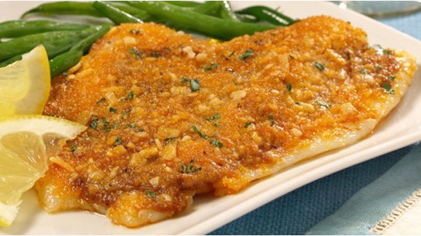 Image of Sun-Dried Tomato Baked Fish Fillets