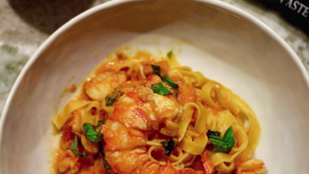 Image of Spicy Lobster Fettuccine