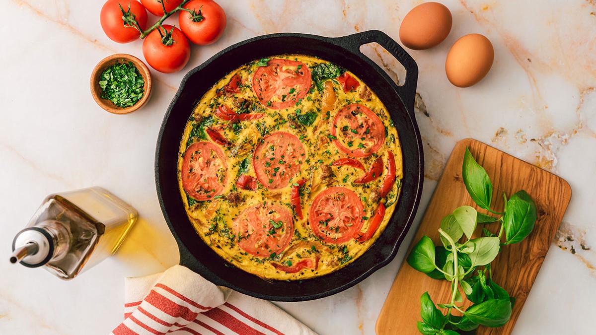Image of Herb, Sausage & Veggie Frittata