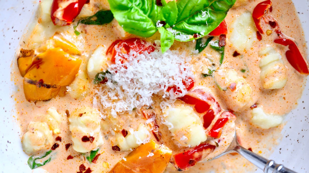Image of Creamy and Spicy Sauce- Perfect for Gnocchi