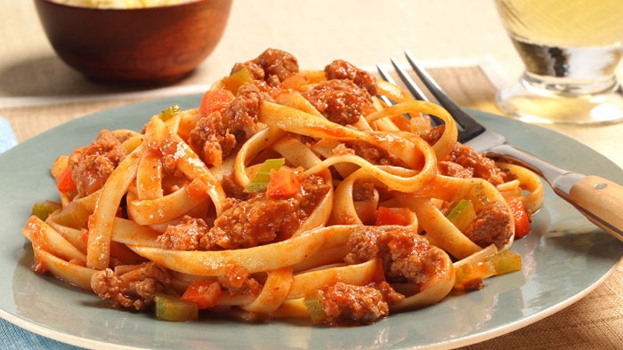 Image of Bolognese with Fettuccine