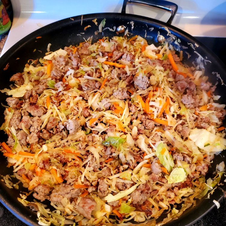 Image of Stir until everything is combined. Add the soy sauce and...
