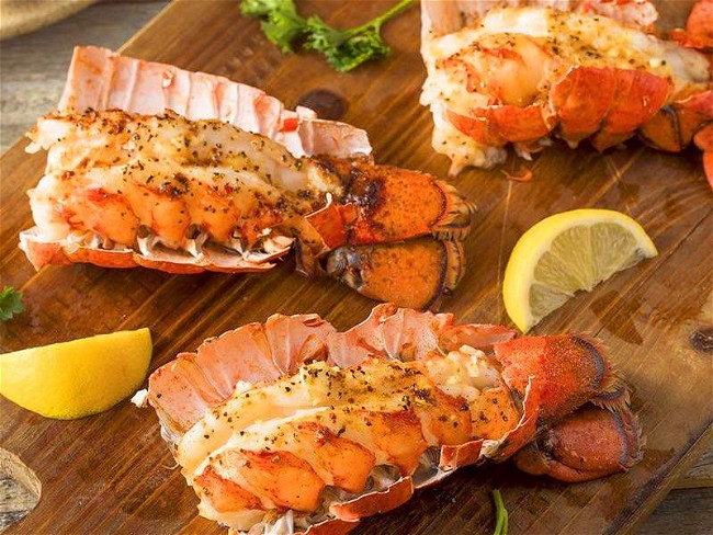 Image of Easy Broiled Lobster Tails Recipe