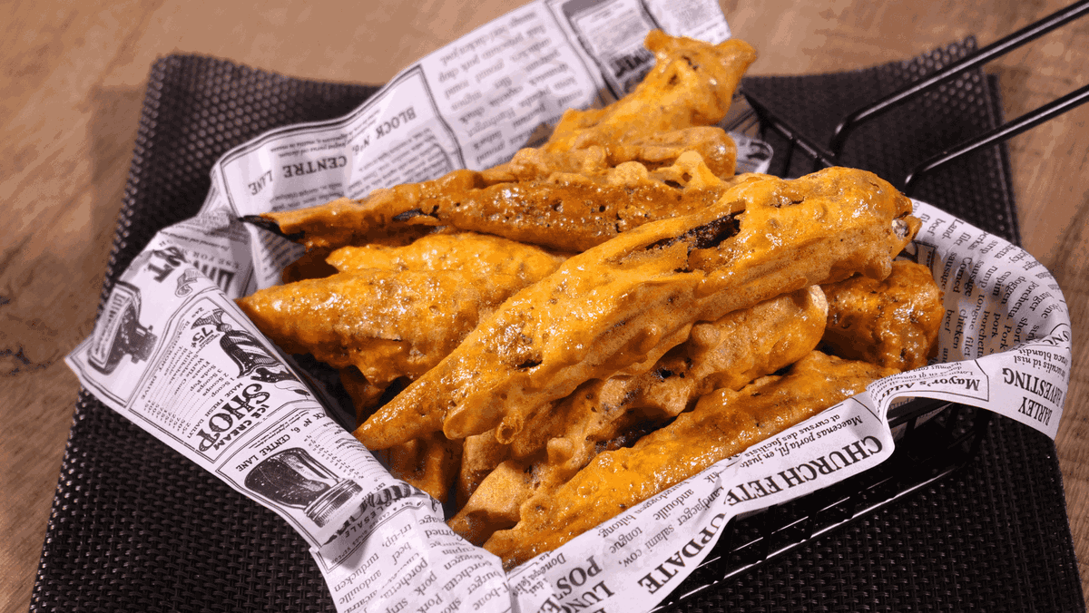 Air fryer Crispy Okra