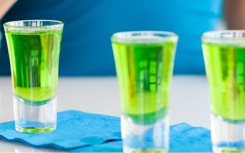 Green Jello Shots