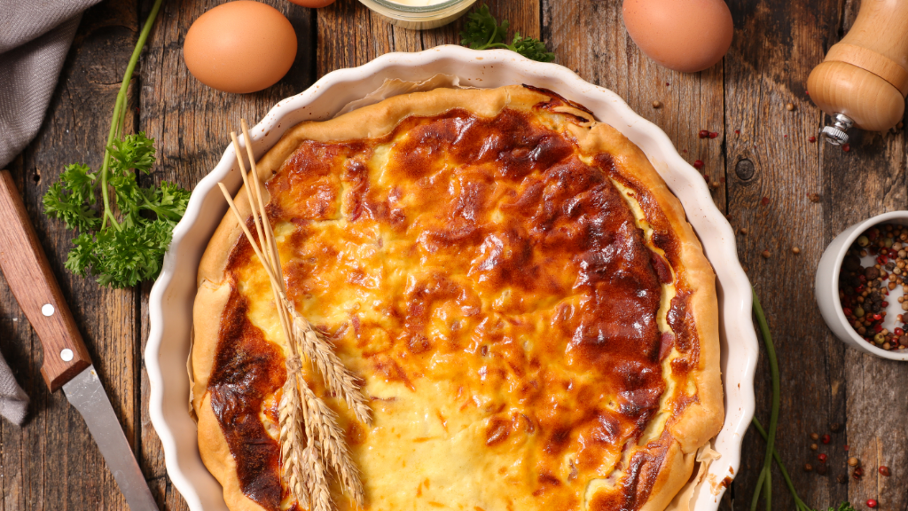 Tarte à l'échalote