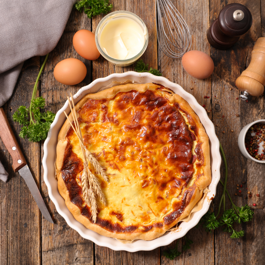 Tarte à l'échalote