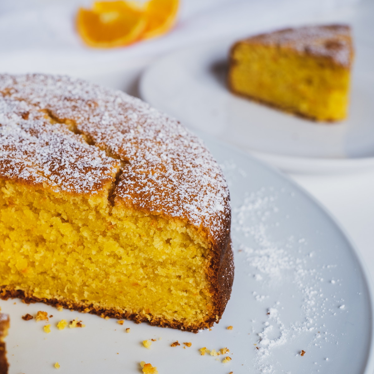 Pan d’arancio siciliano - Sizilianischer Orangenkuchen