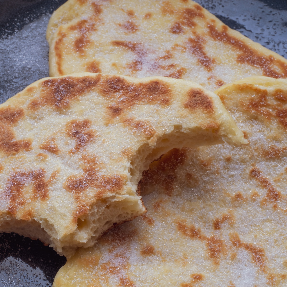 Pane dolce in padella - Süßes Pfannenbrot