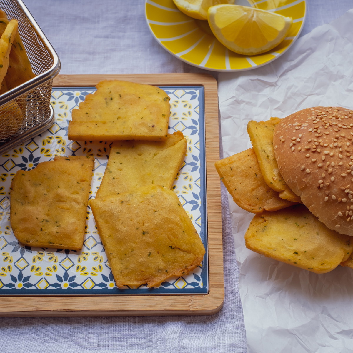 Panelle - Frittierte Kichererbsen-Fladen