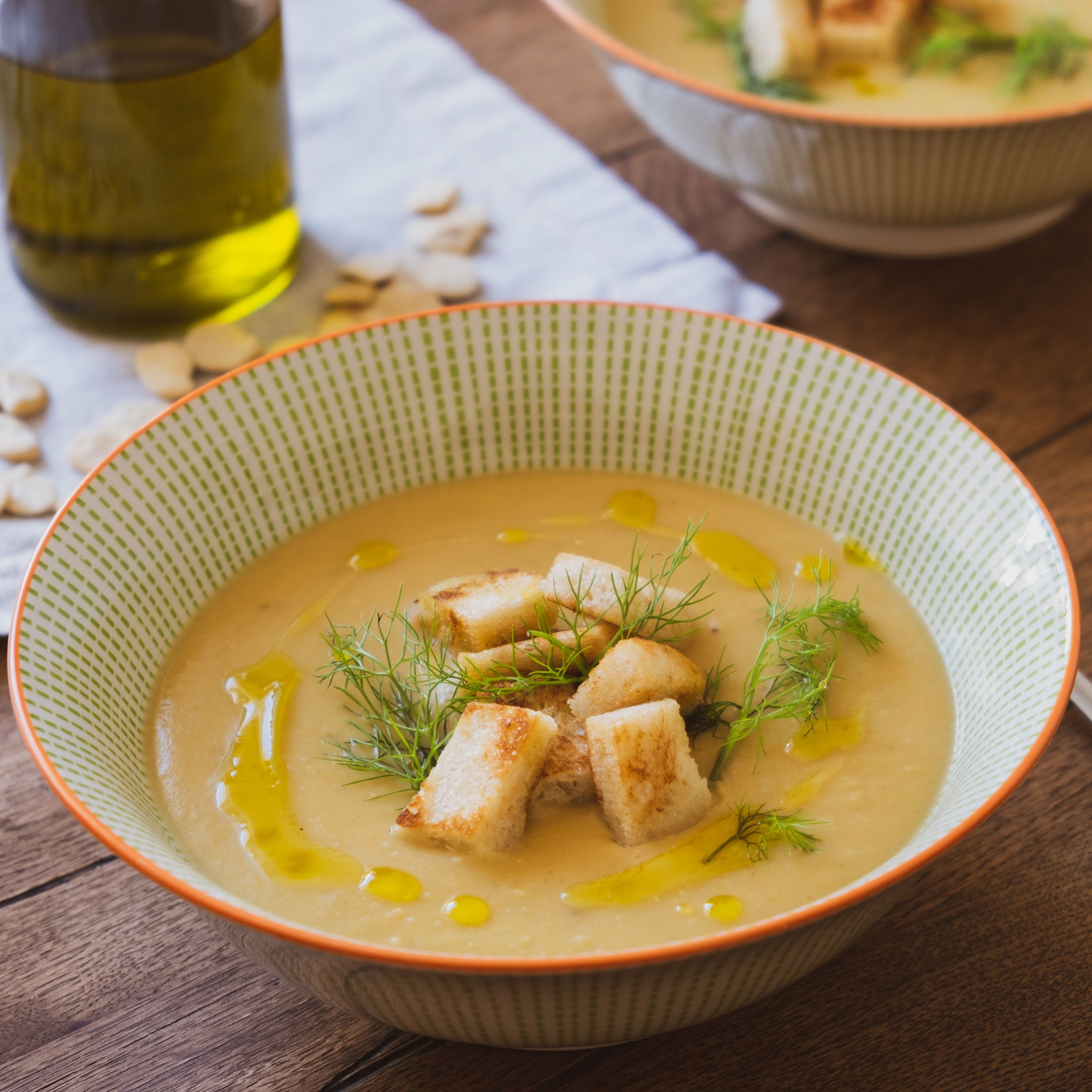 Macco di fave - Dicke-Bohnen-Suppe – Der sizilianische Koch