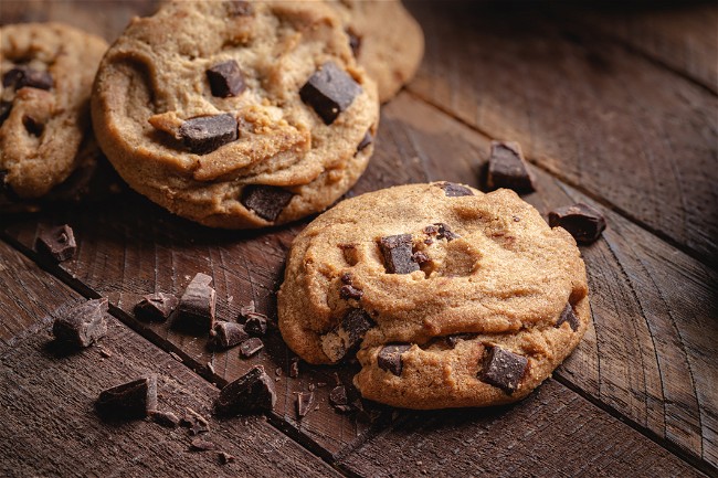 Image of Chewy, Gooey, Delicious Chocolate Chunk Cookies