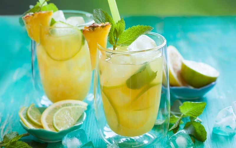 Pineapple Mint Mojito