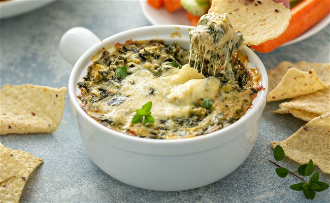Image of Baked Spinach Artichoke Dip