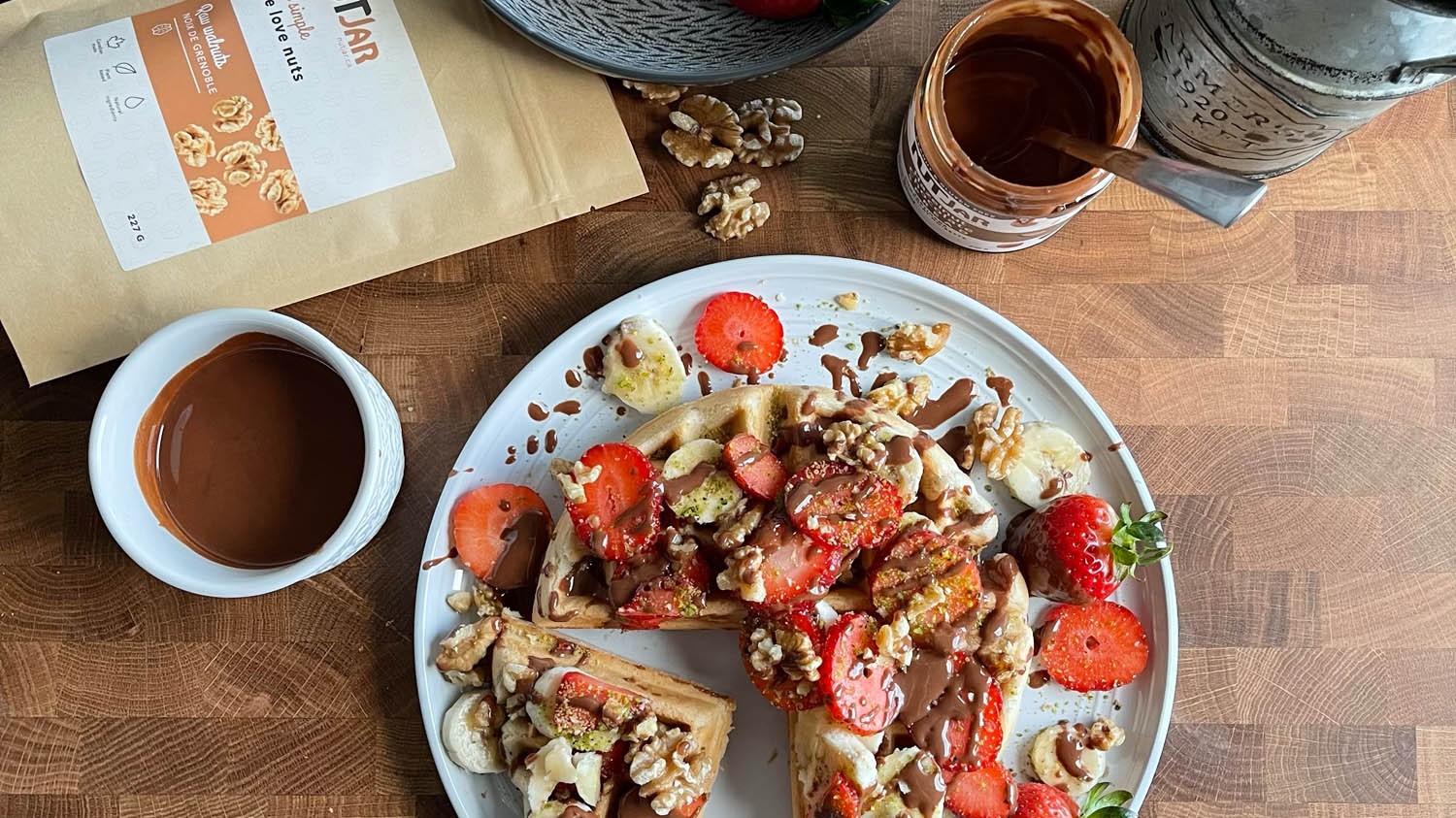 Image of Vegan Macadamia Waffles