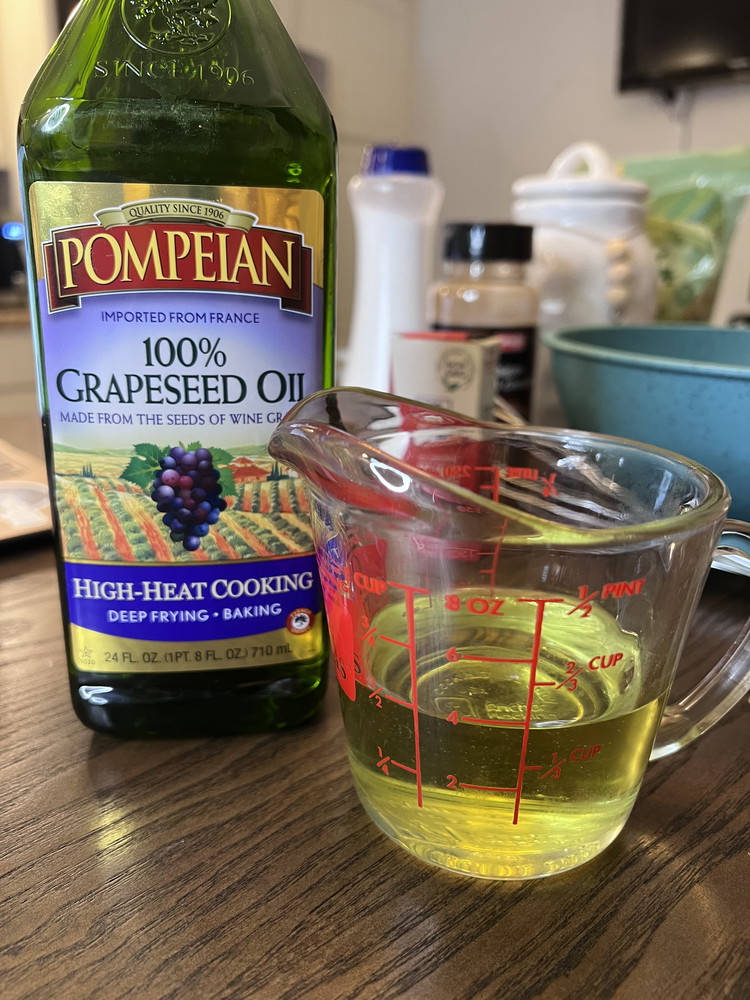 Image of Add in chickpea and coconut flour, baking soda, salt, cinnamon, and vanilla stir until combined