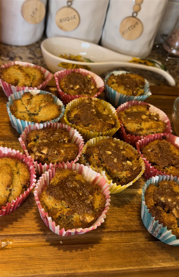 Image of Dip your nice and warm muffins into the ghee then...