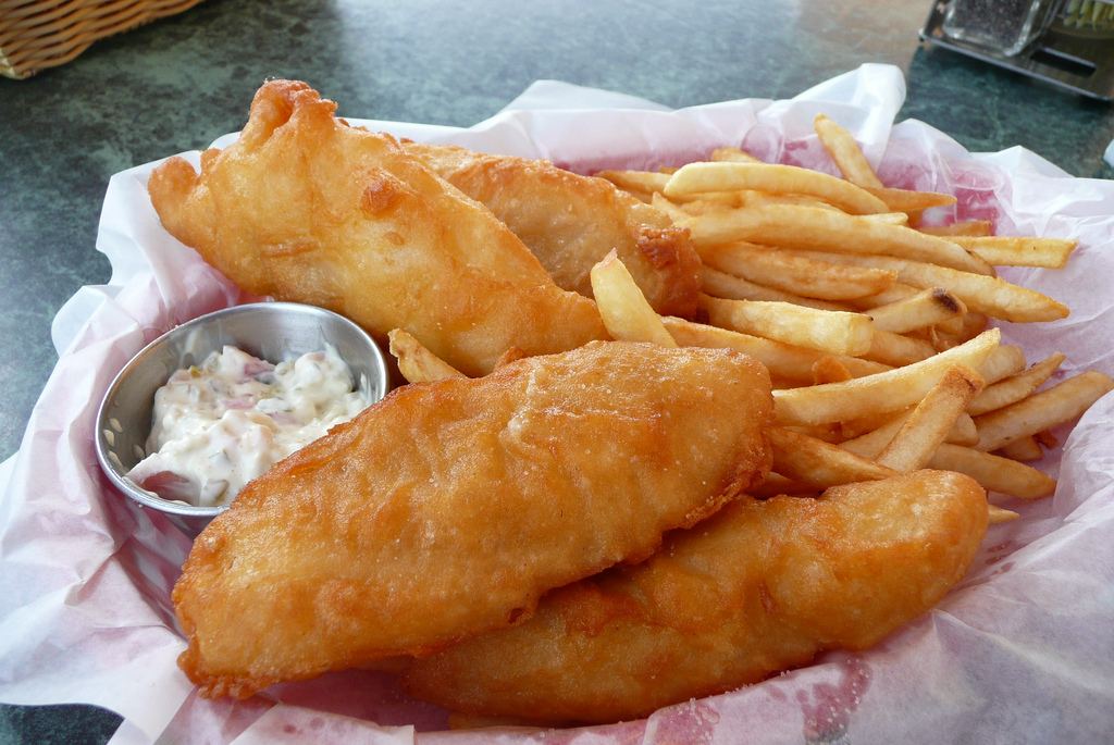 Guinness Battered Fish & Chips