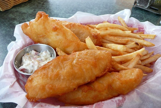 Image of Guinness Battered Fish & Chips