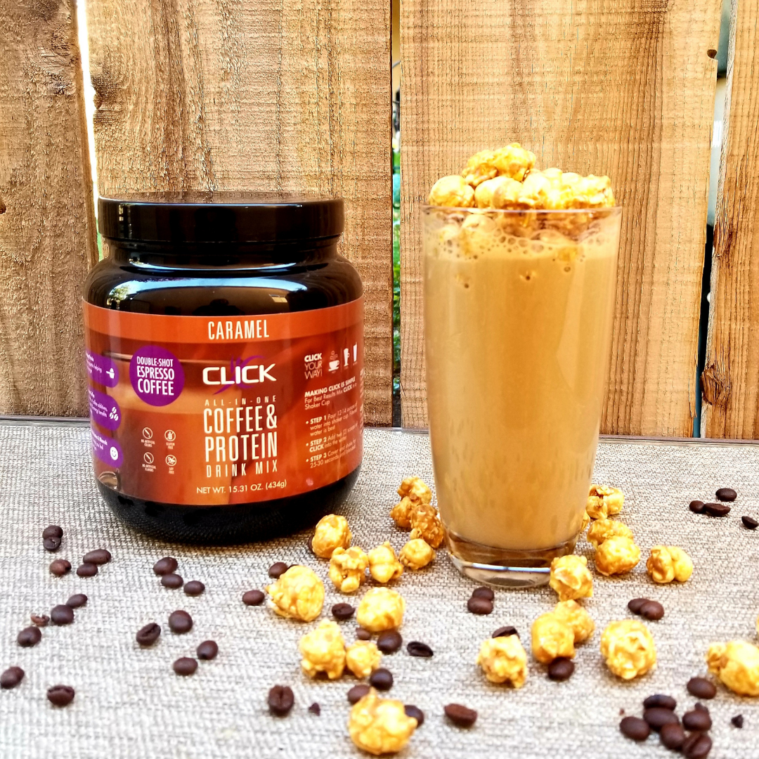 Coffee Protein Recipe: Double Caramel Smoothie