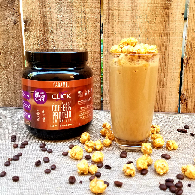 Image of CLICK Coffee Protein Double Caramel Smoothie