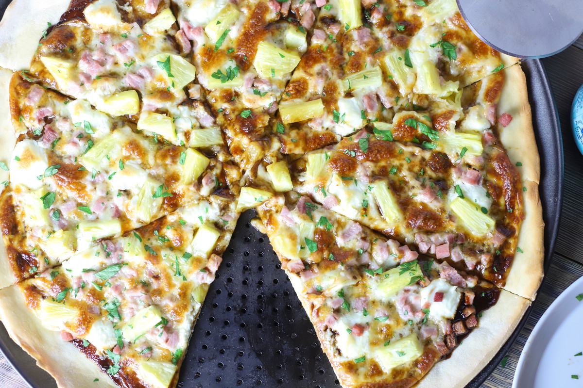 Pineapple Teriyaki Pizza