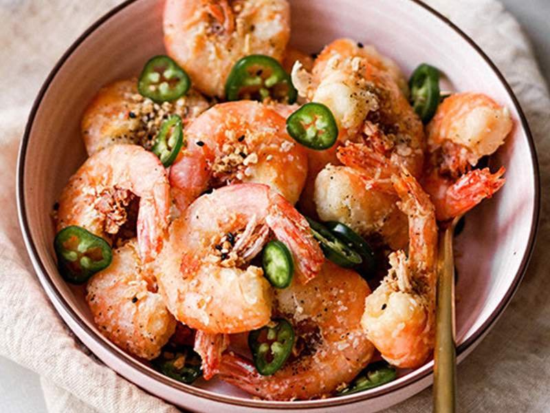 Easy Salt and Pepper Shrimp Recipe