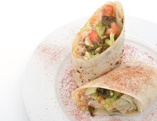 Image of Shredded Chicken Burritos with New Mexico Hatch Chiles