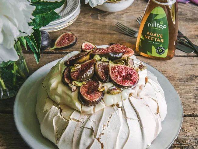 Image of Honey, Fig & Agave Pavlova