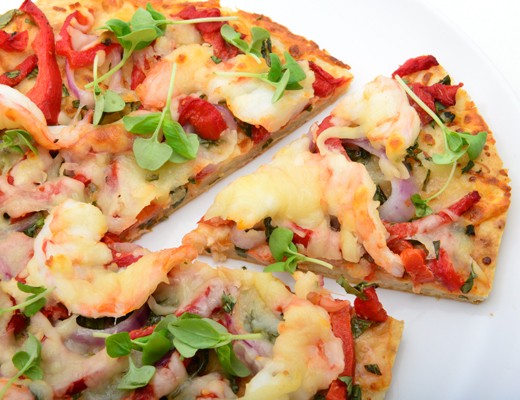 Image of Shrimp Pizza with Fresh Tarragon