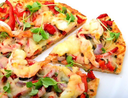 Image of Shrimp Pizza with Fresh Tarragon
