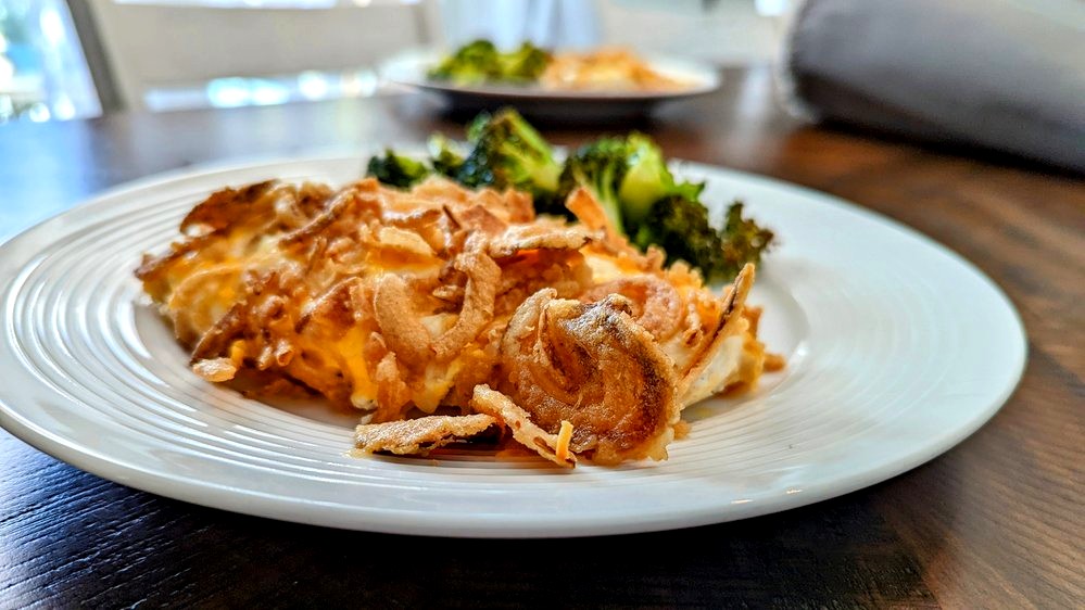 Image of French Fried Onion Smothered Chicken 