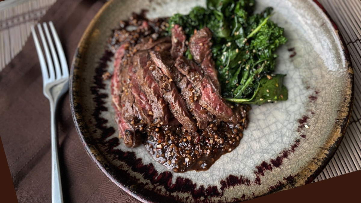 Tender & Tasty Garlic Ginger Skirt Steak