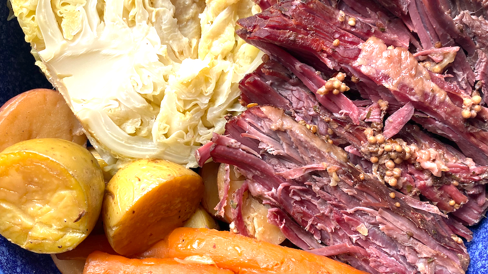 Image of Instant Pot Corned Beef & Cabbage