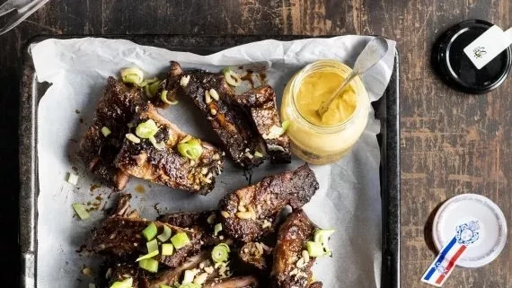 Image of Sticky Honey Mustard Ribs