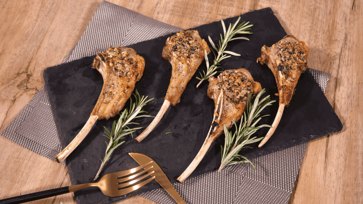 Air fryer Lamb Chops